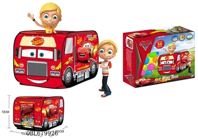 Cars tents with 50 ocean ball - OBL679926