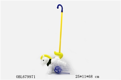 手推飞马(带灯光)(推拉前进,拍翅膀,带响铃,带2闪灯光) - OBL679971