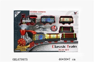 Classical electric rail train - OBL679975