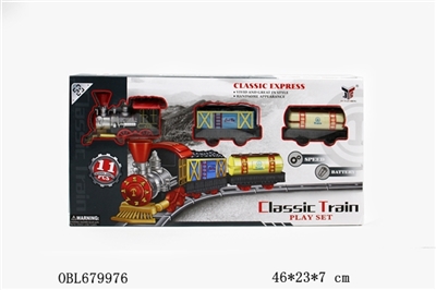 Classical electric rail train - OBL679976