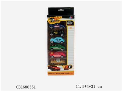 1:6 slide 4 alloy car six only - OBL680351