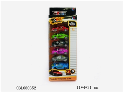 1:6 slide 4 alloy concept car six only - OBL680352