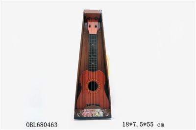 The simulation plays the guitar steel wire - OBL680463