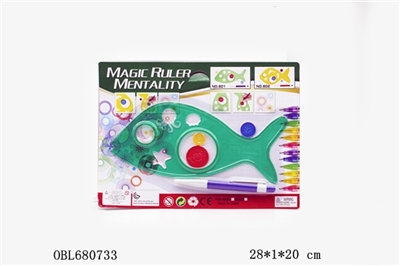 The magic ruler fish - OBL680733