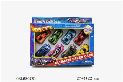 The simulation back eight sports car in a box - OBL680781