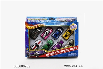 The simulation back eight sports car in a box - OBL680782