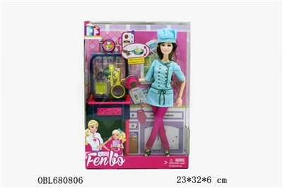 Two conventional 11.5 -inch ielts shes barbie kitchen - OBL680806