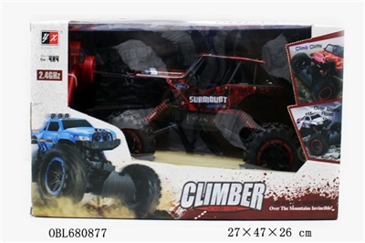 2.4 GHz 1:14 all-wheel-drive PVC car climbing English package not electricity - OBL680877