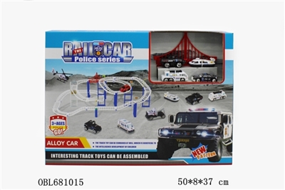 The police car rail cars - OBL681015