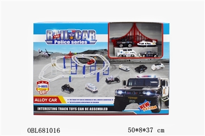 The police car rail cars - OBL681016