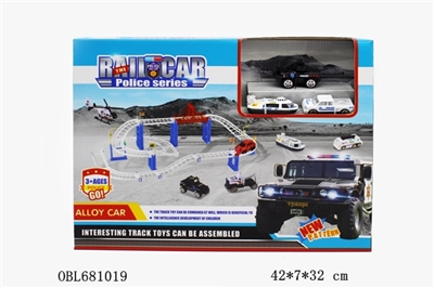 The police car rail cars - OBL681019