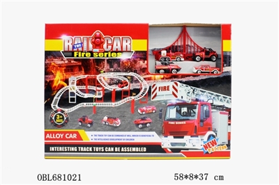Fire rail cars - OBL681021