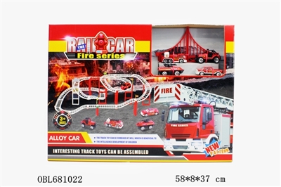 Fire rail cars - OBL681022