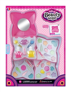 Quadrangle four layer cosmetics box - OBL681045