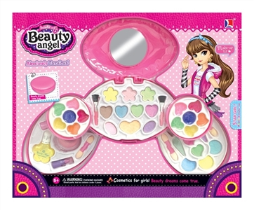The oval four layer cosmetics box - OBL681180