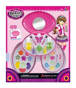The oval three layer cosmetics box - OBL681183