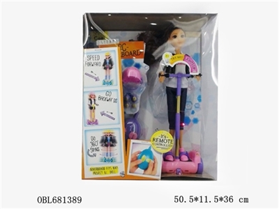 Remote control barbie two mixed - OBL681389