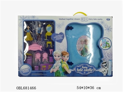 Snow and ice colors book castle - OBL681466