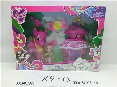 搪胶饰品马套装 - OBL681593