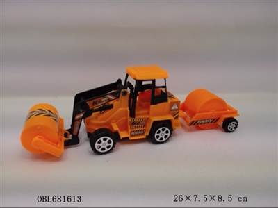 实色惯性拖尾工程车 - OBL681613