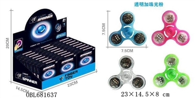 R168手指陀螺灯光（透明24只） - OBL681637