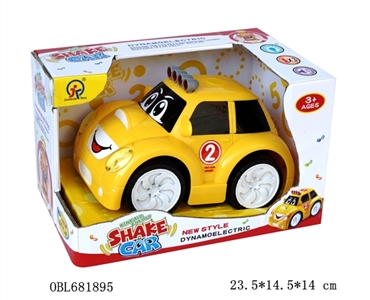 Electric cartoon shake car kinetic energy - OBL681895
