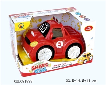 Electric cartoon shake car kinetic energy - OBL681898