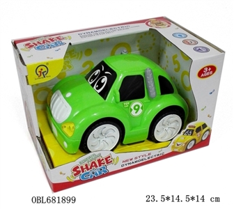 Electric cartoon shake car kinetic energy - OBL681899
