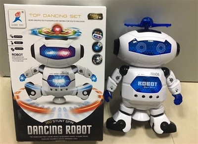 Electric dancing robot (light music, dancing) white - OBL681944