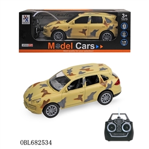 1:18 four-way porsche (camouflage) with lamp - OBL682534