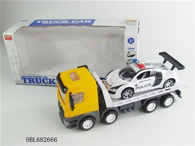 惯性拖车拖奥迪车 - OBL682666