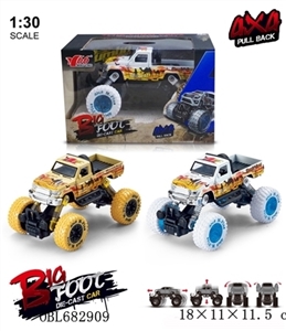 Back to take before and after 1:30 alloy spring suspension climb big wheel (Toyota pickup truck) 2 o - OBL682909