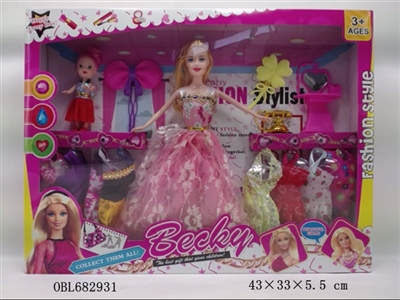11.5 -inch empty handed barbie - OBL682931