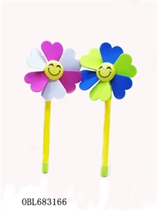 Two-zhuang EVA double-color small windmills - OBL683166