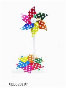 Since the 21 cm wide printed white windmills - OBL683187