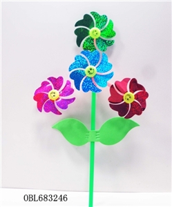 Laser four windmills and ferris wheel - OBL683246