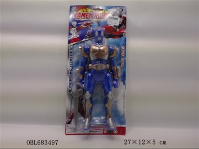 The masked superman with light music - OBL683497