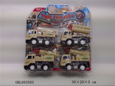 实色惯性军事车 - OBL683503