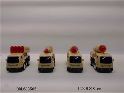 实色惯性军事车 - OBL683505