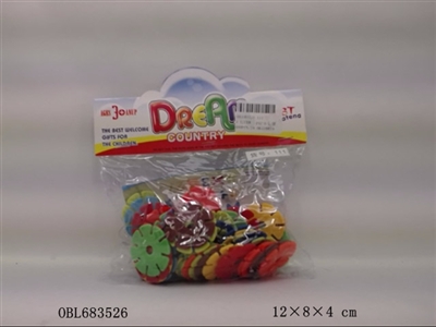 3.2cm雪花积木60片 - OBL683526