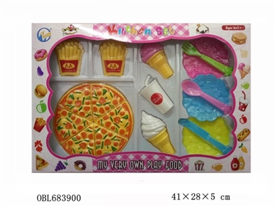 3 boxed pizza plate - OBL683900