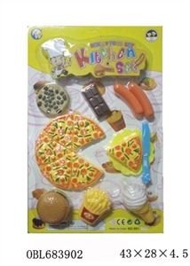 Food pizza suction plate - OBL683902
