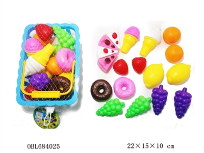 Food and fruit basket - OBL684025