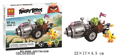 愤怒小鸟积木系列 - OBL684040