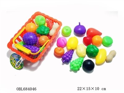 Fruits and vegetables big basket - OBL684046