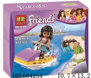 小女孩积木系列 - OBL684254