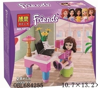 小女孩积木系列 - OBL684255