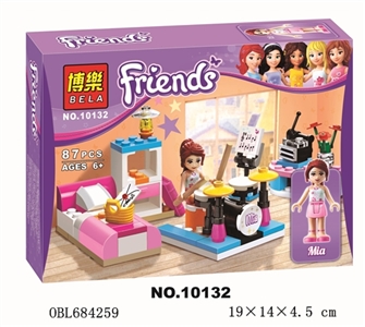 小女孩积木系列 - OBL684259