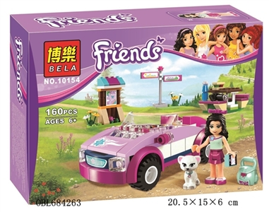 小女孩积木系列 - OBL684263