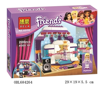 The little girl series of building blocks - OBL684264